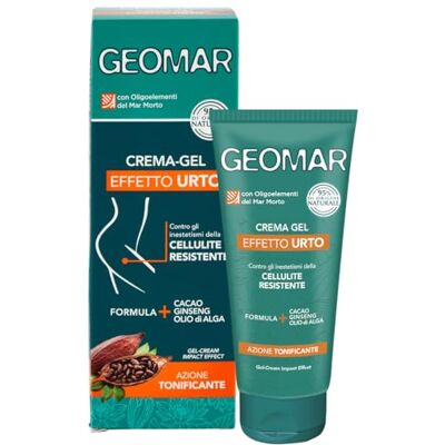 Geomar Gelcrème met schokeffect, verkwikkende werking tegen onvolkomenheden van resistente cellulitis, ingrediënten 95% natuurlijke oorsprong, gemaakt in Italië, 200 ml Geomar Gelcrème met schokeffect, verkwikkende werking tegen onvolkomenheden van resistente cellulitis, ingrediënten 95% natuurlijke oorsprong, gemaakt in Italië, 200 ml