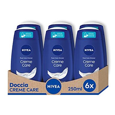 NIVEA Douchecrème, 6 verpakkingen à 250 ml Creme Care NIVEA Douchecrème, 6 verpakkingen à 250 ml Creme Care