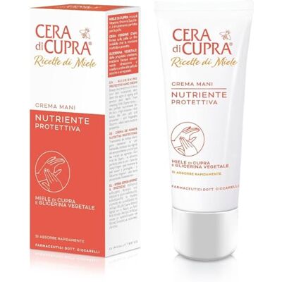 Cera di Cupra Recipe The Beauty Handcrème, 75 ml, 4 stuks Voedende bescherming met cuprahoning en plantaardige glycerine Cera di Cupra Recipe The Beauty Handcrème, 75 ml, 4 stuks Voedende bescherming met cuprahoning en plantaardige glycerine
