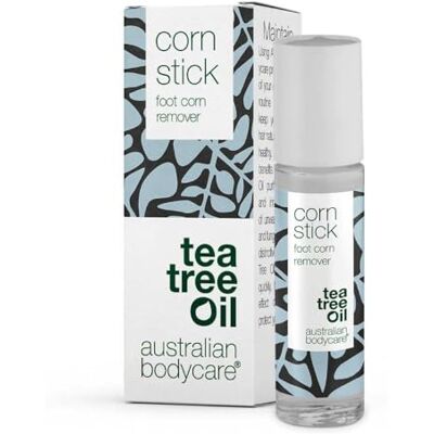 Australian Bodycare Corn Stick Voor het verwijderen van eelt op de voeten eeltbehandeling Verwijdert harde huid Voetverzorging voor mannen en vrouwen met tea tree olie 9 ml Australian Bodycare Corn Stick Voor het verwijderen van eelt op de voeten eeltbehandeling Verwijdert harde huid Voetverzorging voor mannen en vrouwen met tea tree olie 9 ml