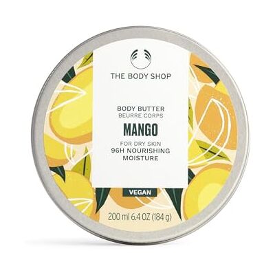 The Body Shop Mango Body Butter uniseks, mango lichaamsboter 200 ml, per stuk verpakt (1 x 200 ml) The Body Shop Mango Body Butter uniseks, mango lichaamsboter 200 ml, per stuk verpakt (1 x 200 ml)