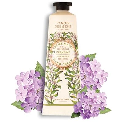 Panier des Sens Handcrème voor droge huid Verbena Mini hydraterende handcrème Sheaboter en olijfolie Handverzorging gemaakt in Frankrijk 97% natuurlijke ingrediënten 30 ml Panier des Sens Handcrème voor droge huid Verbena Mini hydraterende handcrème Sheaboter en olijfolie Handverzorging gemaakt in Frankrijk 97% natuurlijke ingrediënten 30 ml