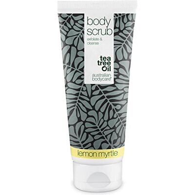 Australian Bodycare Bodyscrub voor Vrouwen & Mannen 200 ml Tea Tree Olie Bodyscrub Exfoliant Voetscrub voor de Probleemhuid Voor Puistjes op Rug & Lichaam met Australische Tea Tree Olie Australian Bodycare Bodyscrub voor Vrouwen & Mannen 200 ml Tea Tree Olie Bodyscrub Exfoliant Voetscrub voor de Probleemhuid Voor Puistjes op Rug & Lichaam met Australische Tea Tree Olie