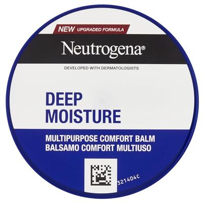 Neutrogena Noorse formule balsem comfort multifunctionele intensieve hydratatie, crème voor lichaam, gezicht en handen, herstellende handcrème met 15% glycerine, lichaamscrème Neutrogena Noorse formule balsem comfort multifunctionele intensieve hydratatie, crème voor lichaam, gezicht en handen, herstellende handcrème met 15% glycerine, lichaamscrème