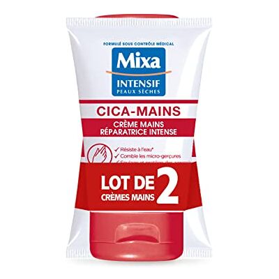 Mixa Cica-Mains Intensieve Herstellende Handcrème, 2 x 50 ml Mixa Cica-Mains Intensieve Herstellende Handcrème, 2 x 50 ml