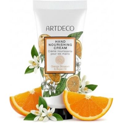 Artdeco Verzorgende handcrème, hydraterende handbalsem met arganolie en oranjebloesemextract, voedende handcrème, 30 ml Artdeco Verzorgende handcrème, hydraterende handbalsem met arganolie en oranjebloesemextract, voedende handcrème, 30 ml