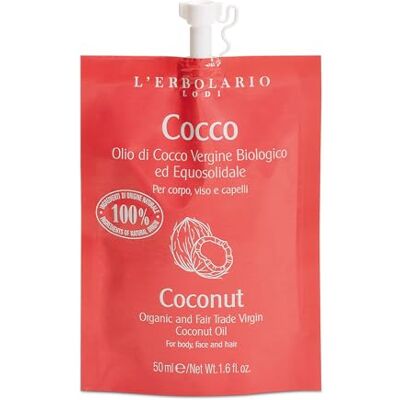 L'Erbolario COCCO lichaams- en haarolie 50 ml L'Erbolario COCCO lichaams- en haarolie 50 ml