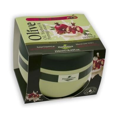 Herbolive Body Boter, Granaatappel, Yoghurt 250 ml Herbolive Body Boter, Granaatappel, Yoghurt 250 ml