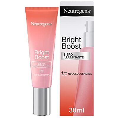 Neutrogena Bright Boost Verhelderend gezichtsserum, anti-rimpel gezichtsserum voor een helderdere en gelijkmatigere teint, hydraterend gezichtsserum met regenererend neoglucosamine voor alle Neutrogena Bright Boost Verhelderend gezichtsserum, anti-rimpel gezichtsserum voor een helderdere en gelijkmatigere teint, hydraterend gezichtsserum met regenererend neoglucosamine voor alle