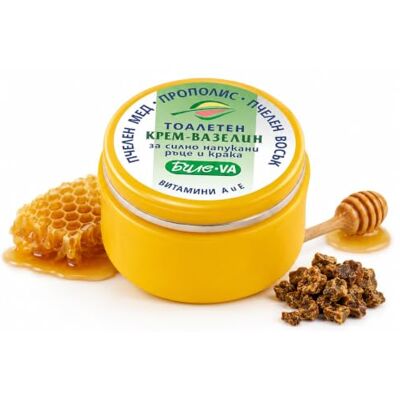 BODI BEAUTY VA hand- en voetcrème, propolis, honing, bijenwas, 40 ml Een rijke hand- en voetcrème met propolis, honing en bijenwas voor een soepele en gladde huid BODI BEAUTY VA hand- en voetcrème, propolis, honing, bijenwas, 40 ml Een rijke hand- en voetcrème met propolis, honing en bijenwas voor een soepele en gladde huid