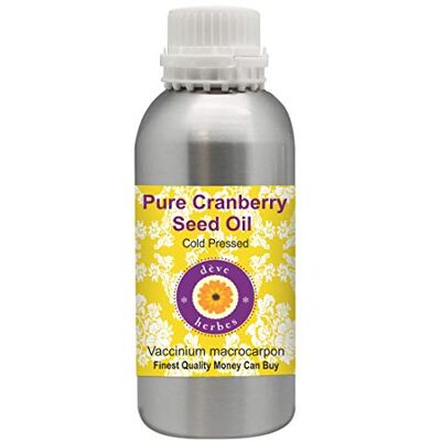 Deve Herbes Zuivere cranberryzaadolie (Vaccinium Macrocarpon) Natuurlijke Therapeutische Kwaliteit Koudgeperst 1250 ml Deve Herbes Zuivere cranberryzaadolie (Vaccinium Macrocarpon) Natuurlijke Therapeutische Kwaliteit Koudgeperst 1250 ml