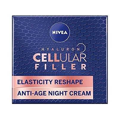NIVEA Cellular Expert Lift Anti-aging nachtcrème (50 ml), pure bakuchiol anti-rimpel nachtcrème, nachtgezichtscrème met hyaluronzuur, nachtcrème voor vrouwen NIVEA Cellular Expert Lift Anti-aging nachtcrème (50 ml), pure bakuchiol anti-rimpel nachtcrème, nachtgezichtscrème met hyaluronzuur, nachtcrème voor vrouwen