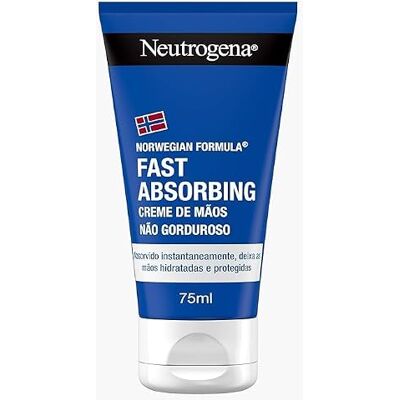 Neutrogena Uniseks handcrème voor volwassenen, snelle absorptie, katoen, blauw, 75 ml, 1 stuk Neutrogena Uniseks handcrème voor volwassenen, snelle absorptie, katoen, blauw, 75 ml, 1 stuk