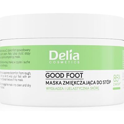 Delia Cosmetics Good Foot Verzachtend voetmasker Hydrateert, glad en verkwikkend Beschermt tegen droogheid Vergeet droge en ruwe huid Veganistische formule 90 ml Delia Cosmetics Good Foot Verzachtend voetmasker Hydrateert, glad en verkwikkend Beschermt tegen droogheid Vergeet droge en ruwe huid Veganistische formule 90 ml