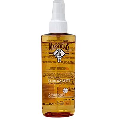 Le Petit Marseillais Huile Sèche Sublimante voor de zeer droge huid (150 ml spray) Lichaamsolie met sheaboter, zoete amandel en arganolie 24-uur hydraterende lichaamsverzorgingsspray Le Petit Marseillais Huile Sèche Sublimante voor de zeer droge huid (150 ml spray) Lichaamsolie met sheaboter, zoete amandel en arganolie 24-uur hydraterende lichaamsverzorgingsspray