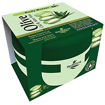 Herbolive Lichaamsboter, Aloë Vera, 250 ml Herbolive Lichaamsboter, Aloë Vera, 250 ml