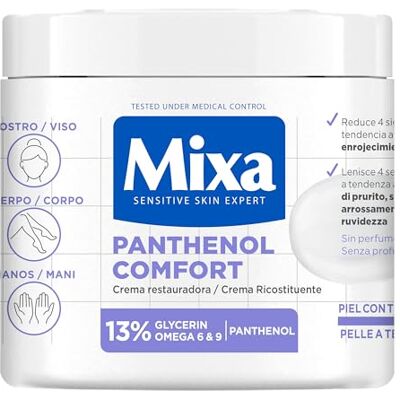 Mixa PANTHENOL Comfort Herstellende Lichaamscrème, 400 ml Mixa PANTHENOL Comfort Herstellende Lichaamscrème, 400 ml