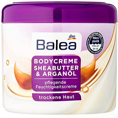Volans Balea Sheaboter Body Cream met waardevolle arganolie voor de droge huid (500 ml) Volans Balea Sheaboter Body Cream met waardevolle arganolie voor de droge huid (500 ml)