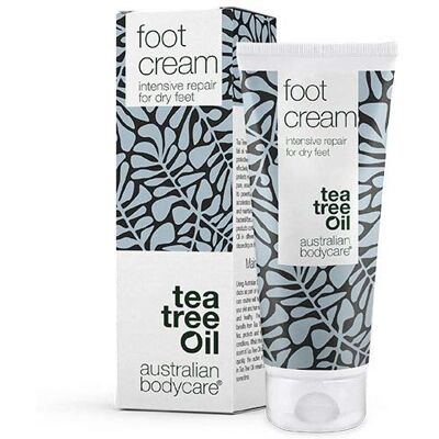 Australian Bodycare Voetcrème van 100 ml Harter huidreiniger voor dames en heren Behandeling tegen harde, zeer droge en stijgende voeten met 10% oppervlak voetverzorging tegen verschrompelde voeten met theewand Australian Bodycare Voetcrème van 100 ml Harter huidreiniger voor dames en heren Behandeling tegen harde, zeer droge en stijgende voeten met 10% oppervlak voetverzorging tegen verschrompelde voeten met theewand