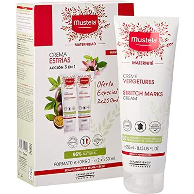 Mustela Creme Striae Maternite, 2 x 250 ml Mustela Creme Striae Maternite, 2 x 250 ml