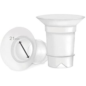 Maymom 2 stuks flensinzetstukken 21 mm voor Madela en Spectra schilden 24 mm draagbare mok Momcozy/Willow voor Madela Freestyle en Sonata ter vermindering van de tepeltunnel tot 21 mm Maymom 2 stuks flensinzetstukken 21 mm voor Madela en Spectra schilden 24 mm draagbare mok Momcozy/Willow voor Madela Freestyle en Sonata ter vermindering van de tepeltunnel tot 21 mm