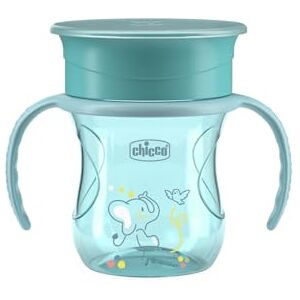 Chicco Perfect Cup Premier Glas voor Kinderen 200 ml, 1 Flessenbeker 12+ Maanden om te leren drinken, met 360° siliconen membraan en afneembare handgrepen, BPA-vrij, azuurblauw Chicco Perfect Cup Premier Glas voor Kinderen 200 ml, 1 Flessenbeker 12+ Maanden om te leren drinken, met 360° siliconen membraan en afneembare handgrepen, BPA-vrij, azuurblauw