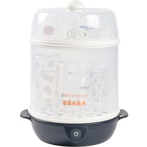 Béaba , 2-in-1 flessterilisator, schaalbaar, elektrisch, stoom, 2-in-1, 2 vakken, tot 8 flessen en accessoires, ultrasnel, timer, steriel express, nachtblauw Béaba , 2-in-1 flessterilisator, schaalbaar, elektrisch, stoom, 2-in-1, 2 vakken, tot 8 flessen en accessoires, ultrasnel, timer, steriel express, nachtblauw
