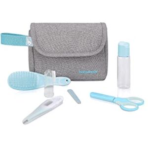 Babymoov A032003 Babyverzorgingsset, 6 Accessoires 1 stuk, grijs Babymoov A032003 Babyverzorgingsset, 6 Accessoires 1 stuk, grijs