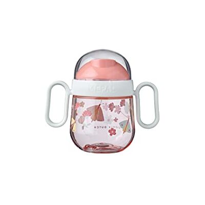 Mepal Mio 2.0 antilekbeker, drinkbeker voor baby's vanaf 6 maanden, leerbeker, vaatwasmachinebestendig en BPA-vrij, 200 ml, Little Dutch, bloemen en vlinders Mepal Mio 2.0 antilekbeker, drinkbeker voor baby's vanaf 6 maanden, leerbeker, vaatwasmachinebestendig en BPA-vrij, 200 ml, Little Dutch, bloemen en vlinders