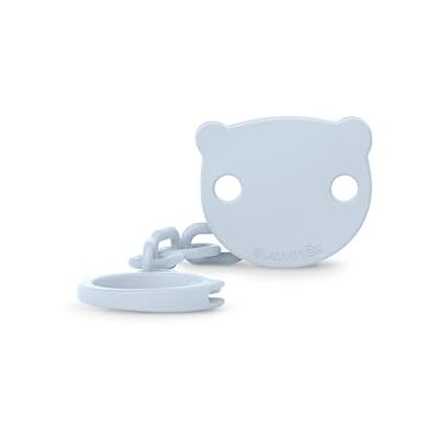 Suavinex , Fopspeenhouder, fopspeenhouder voor baby's, clipbevestiging met klem, berenplaat. Voor baby's vanaf 0 maanden, geschikt voor pasgeborenen, wild en vrij, blauw Suavinex , Fopspeenhouder, fopspeenhouder voor baby's, clipbevestiging met klem, berenplaat. Voor baby's vanaf 0 maanden, geschikt voor pasgeborenen, wild en vrij, blauw