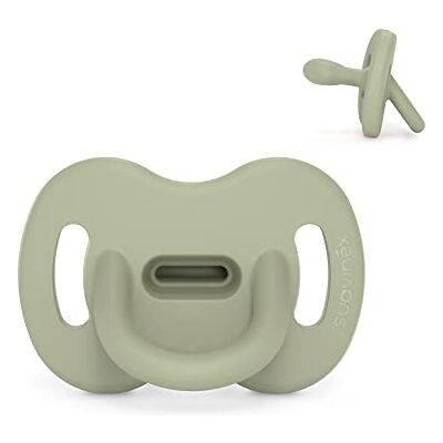 Suavinex , Fopspeen van siliconen, fopspeen voor pasgeborenen, voor baby's van 0/6 maanden, fopspeen met symmetrische speen SX Pro, omkeerbaar, super zacht en soepel, ideaal om te slapen. Colour Suavinex , Fopspeen van siliconen, fopspeen voor pasgeborenen, voor baby's van 0/6 maanden, fopspeen met symmetrische speen SX Pro, omkeerbaar, super zacht en soepel, ideaal om te slapen. Colour