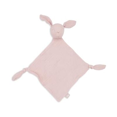 Jollein Babyknuffeldier konijnenoren wilde roos 100% katoen knuffeldier Oeko-Tex gecertificeerd oudroze Jollein Babyknuffeldier konijnenoren wilde roos 100% katoen knuffeldier Oeko-Tex gecertificeerd oudroze