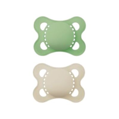 MAM Originele Pure S312 fopspeen met SkinSoftTM Ultrasuave siliconen fopspeen voor baby's van 2 tot 6 maanden, neutraal MAM Originele Pure S312 fopspeen met SkinSoftTM Ultrasuave siliconen fopspeen voor baby's van 2 tot 6 maanden, neutraal
