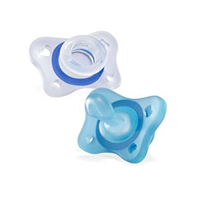 Chicco Physioforma Fopspeen Zachte Siliconen Speen Ondersteunt de Fysiologische Ademhaling Vanaf 2-6 Maanden Blauw Chicco Physioforma Fopspeen Zachte Siliconen Speen Ondersteunt de Fysiologische Ademhaling Vanaf 2-6 Maanden Blauw