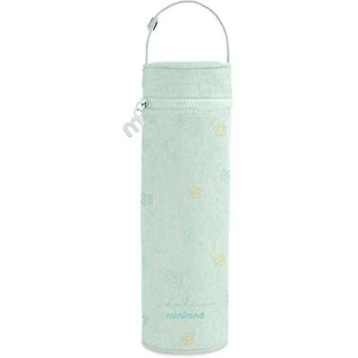Miniland Thermohoes voor thermos en babyflessen, 500 ml, thermotas met handvat voor eenvoudig transport Mint Miniland Thermohoes voor thermos en babyflessen, 500 ml, thermotas met handvat voor eenvoudig transport Mint