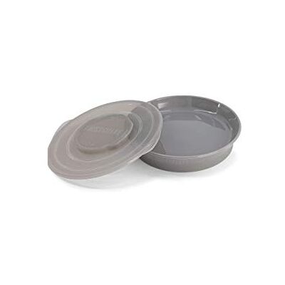 Twistshake 78164 Bord, PastelGrijs Twistshake 78164 Bord, PastelGrijs