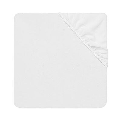 Jollein 550-507-00100 badstof hoeslaken, 60 x 120 cm, waterdicht, wit Jollein 550-507-00100 badstof hoeslaken, 60 x 120 cm, waterdicht, wit