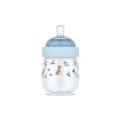 Mepal Mio Little Dutch babyfles Transparante dop voor opslag Anti-koliek Spiraalontwerp voorkomt verstoppingen Medische kwaliteit siliconen 165 ml Forest Friends Mepal Mio Little Dutch babyfles Transparante dop voor opslag Anti-koliek Spiraalontwerp voorkomt verstoppingen Medische kwaliteit siliconen 165 ml Forest Friends