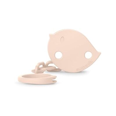 Suavinex , Fopspeenhouder, fopspeenhouder voor baby's, clipbevestiging met klem, plaatje in de vorm van een kleine vogel. Voor baby's vanaf 0 maanden, geschikt voor pasgeborenen, roze Suavinex , Fopspeenhouder, fopspeenhouder voor baby's, clipbevestiging met klem, plaatje in de vorm van een kleine vogel. Voor baby's vanaf 0 maanden, geschikt voor pasgeborenen, roze