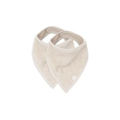 Jollein Bandana-slabbetje ca. 37 x 24,5 cm Nougat 2 stuks 029-867-00093 Jollein Bandana-slabbetje ca. 37 x 24,5 cm Nougat 2 stuks 029-867-00093