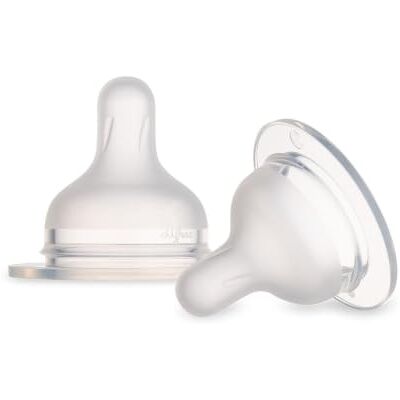 Canpol babies Siliconen speen voor S-Shape S flessen (mini) 0 m + 2 stuks Canpol babies Siliconen speen voor S-Shape S flessen (mini) 0 m + 2 stuks