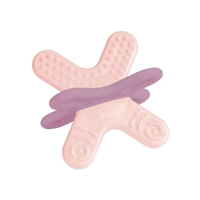 MAM Bite & Relax Phase 2 Mini Dentarule, 4+ maanden, roze MAM Bite & Relax Phase 2 Mini Dentarule, 4+ maanden, roze