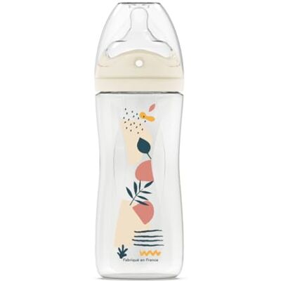 Dodie Fles Zuiger, multi-geperforeerd, anti-koliek, 330 ml, roze, 6 maanden, biomimetiek, debiet 3 Dodie Fles Zuiger, multi-geperforeerd, anti-koliek, 330 ml, roze, 6 maanden, biomimetiek, debiet 3