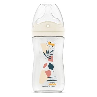 Dodie Zuigfles, multi-geperforeerd, anti-koliek, 270 ml, roze, 3 maanden, biomimisme, debiet 2 Dodie Zuigfles, multi-geperforeerd, anti-koliek, 270 ml, roze, 3 maanden, biomimisme, debiet 2