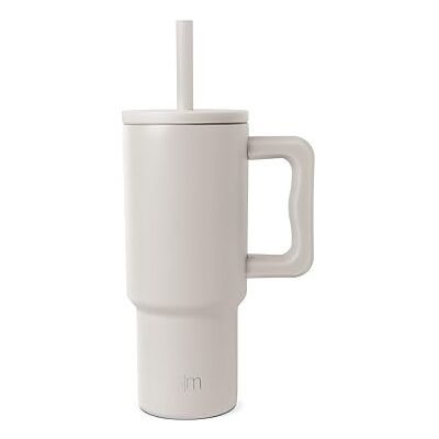 Simple Modern 710 ml kinderbeker met handvat en rietjesdeksel van siliconen, mors- en lekvrij, herbruikbare roestvrijstalen beker, cadeau voor kinderen, jongens en Simple Modern 710 ml kinderbeker met handvat en rietjesdeksel van siliconen, mors- en lekvrij, herbruikbare roestvrijstalen beker, cadeau voor kinderen, jongens en