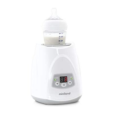Miniland Baby Flessenwarmer, wit Miniland Baby Flessenwarmer, wit