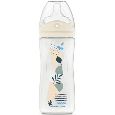 Dodie Fles Zuiger, multi-geperforeerd, anti-koliek, 330 ml, blauw, 6 maanden, biomimetiek, debiet 3 Dodie Fles Zuiger, multi-geperforeerd, anti-koliek, 330 ml, blauw, 6 maanden, biomimetiek, debiet 3