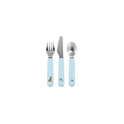 Mepal Kinderbestek Mio Little Dutch 3-delig Tafelgerei voor baby's Bestekset van 3 Vanaf 12 maanden Inclusief mes, vork en lepel Forest Friends Mepal Kinderbestek Mio Little Dutch 3-delig Tafelgerei voor baby's Bestekset van 3 Vanaf 12 maanden Inclusief mes, vork en lepel Forest Friends