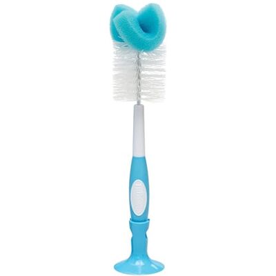 Dr. Brown's Dr Browns Flessen Borstel, 1 Stuk, Wit/Blauw Dr. Brown's Dr Browns Flessen Borstel, 1 Stuk, Wit/Blauw