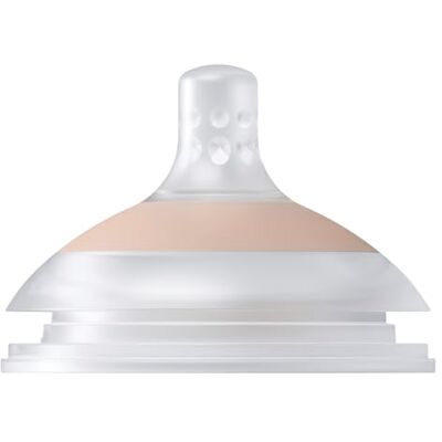 Difrax LOVI Speen voor babyflessen L – 9 maanden – Mammafeel babyflesspeen – BPA-vrij en imiteert borstvoeding Difrax LOVI Speen voor babyflessen L – 9 maanden – Mammafeel babyflesspeen – BPA-vrij en imiteert borstvoeding